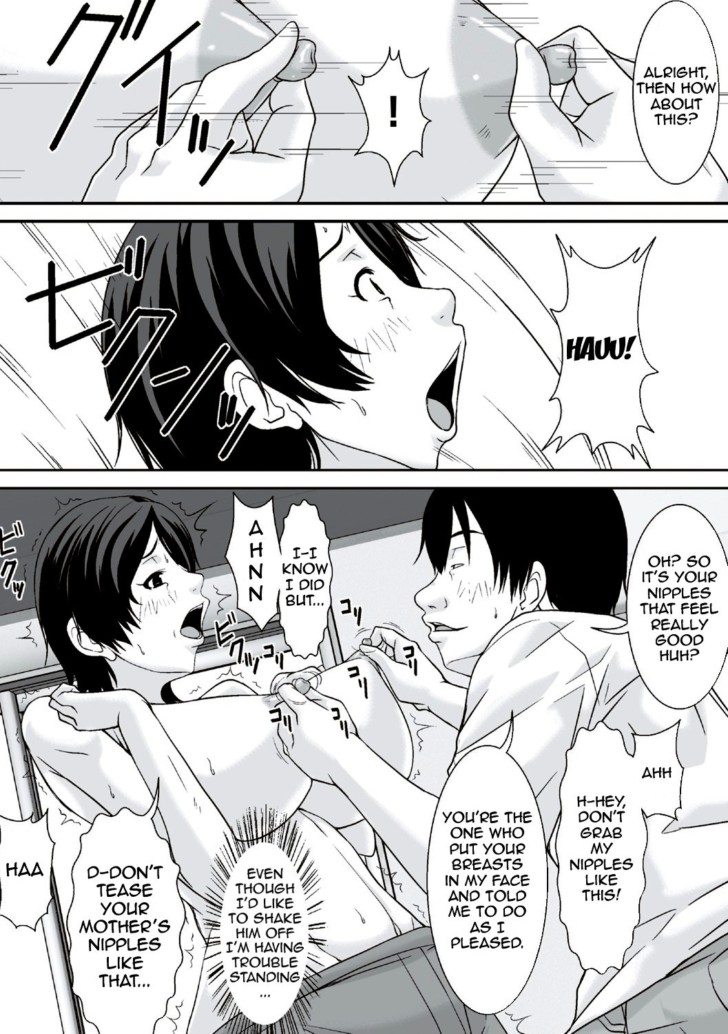 Hentai Manga Comic-Hey! What Are You Doing Making a Pass at Your Mother!-Read-31